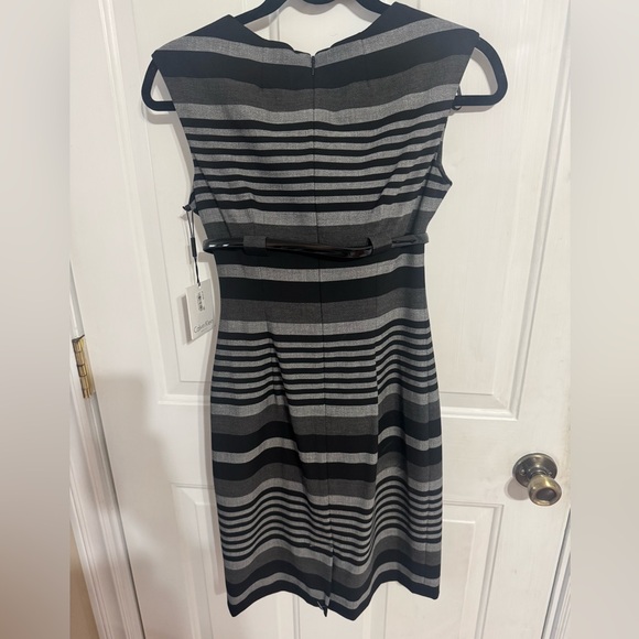 Calvin Klein Stripped Dress- NWT - Picture 3 of 12